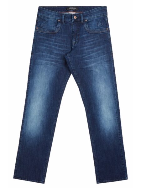 Mish Mash Stretch Fashion Jean Colour: NAVY, Size: 54" S (30"