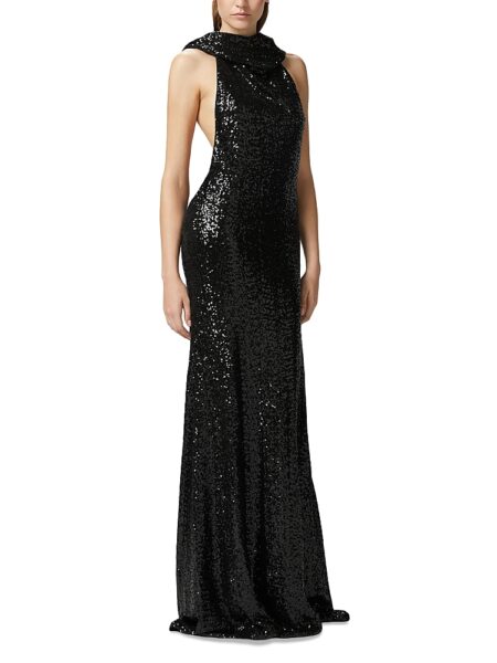 Pinko Apollinaire Sequined Gown