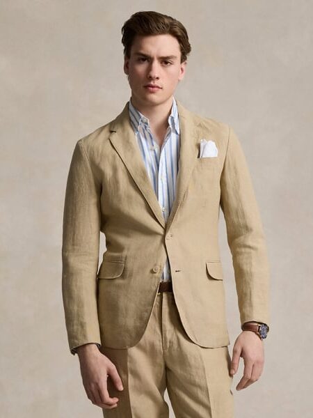 Polo Soft Modern Linen Suit Jacket