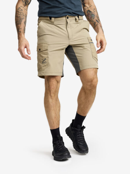 Rambler Lightweight Pro Shorts Herre Khaki, Størrelse:3XL - Bukser > Shorts