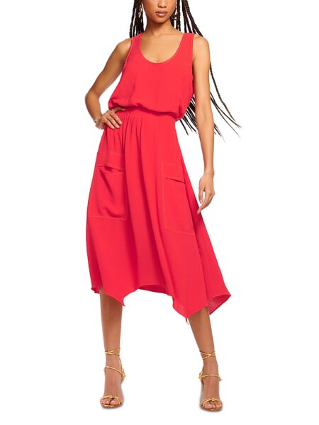 Ramy Brook Hallie Handkerchief Hem Dress