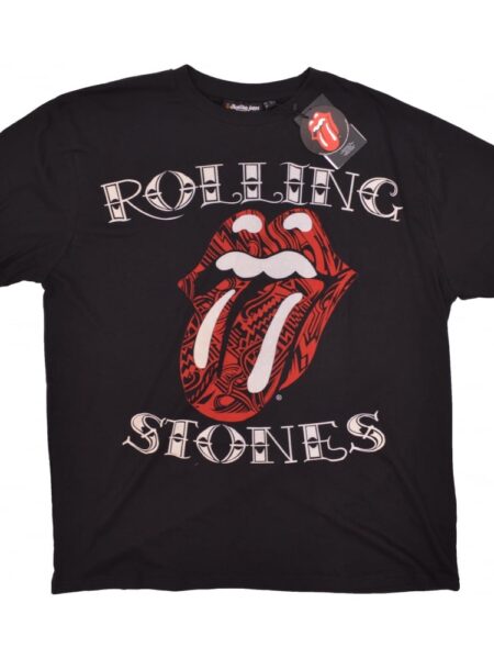 Replika Jeans By All Size Rolling Stones Tshirt Colour: BLACK, Size: 7