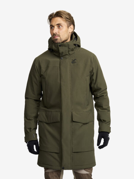 Rhyme 2L Insulated Parka Herre Forest Night, Størrelse:2XL - Vinterjakker