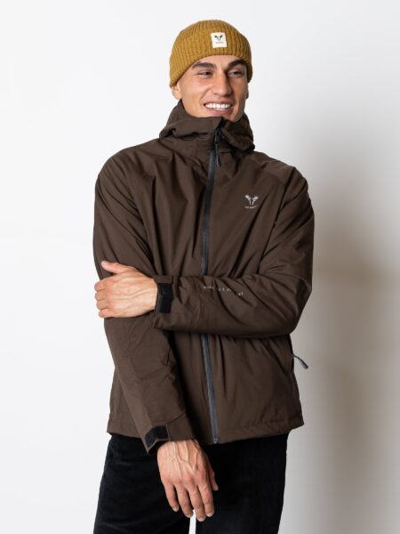 SKY SHELL WINTER JACKET - Dark Brown