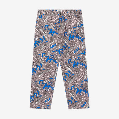 SNS Paisley Straight Leg Pant