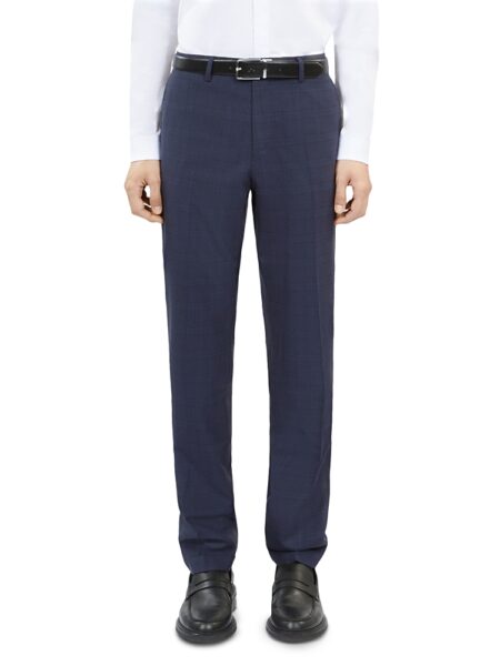 The Kooples Straight Fit Plaid Dress Pants