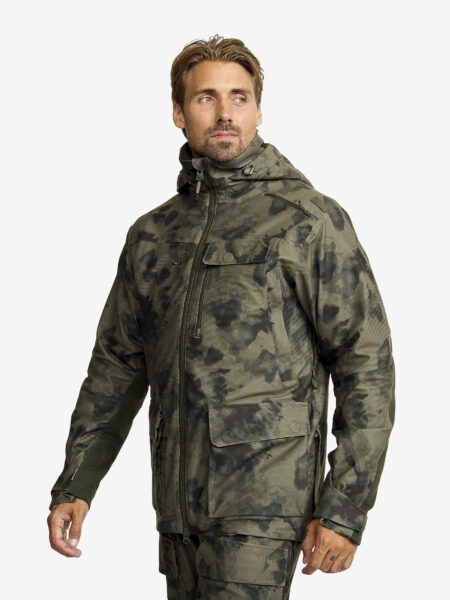 Trace Silent Pro 2L Jacket Herre Camo Deep Depths, Størrelse:2XL - Skaljakke, Vindjakke & Softshelljakke