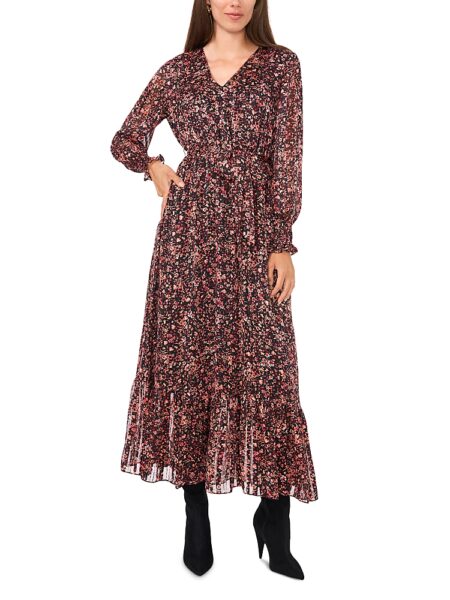 Vince Camuto Floral Print Maxi Dress