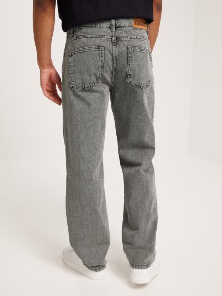 Woodbird Leroy Ash Grey Jeans Straight jeans Grå