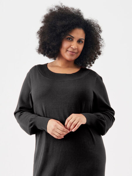 Adia - Kjole - Adalberthe - Black - Xl/54-56