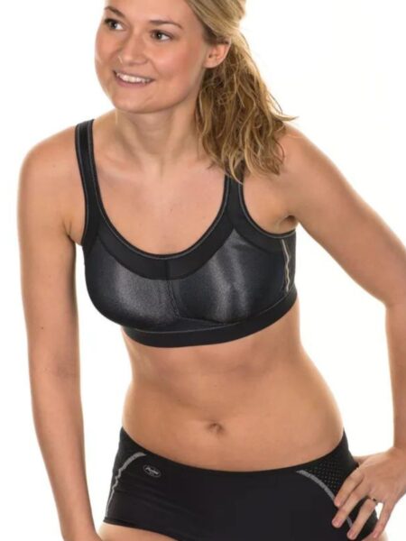 Anita Active sports BH, sort, Størrelse: 105D, Dame