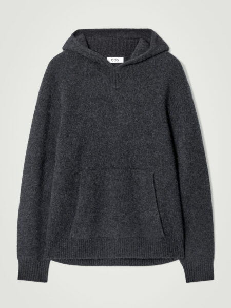 BOILED-CASHMERE HOODIE