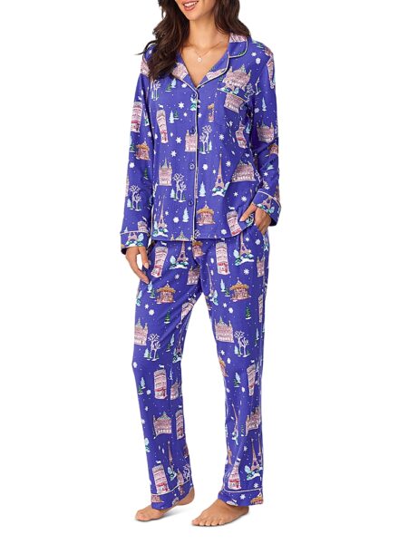 BedHead Pajamas Printed Long Sleeve Pajama Set