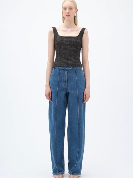 Cocoon Denim Pants