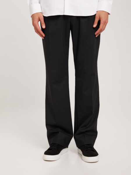 J Lindeberg Haij Pleated Twill Pants Slacks Sort