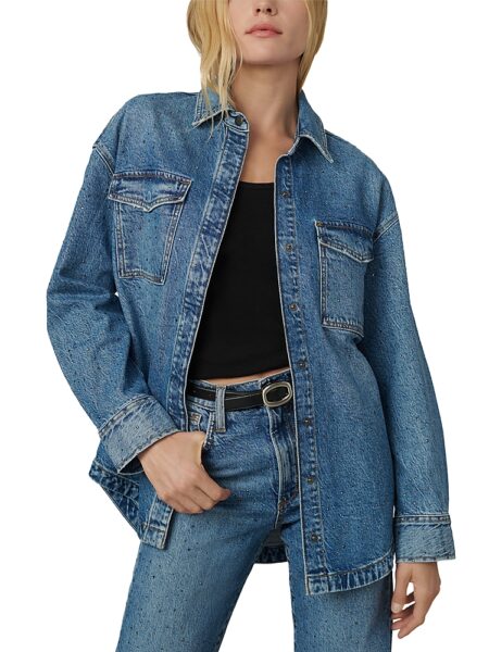 Joe's Jeans The Katrina Embellished Denim Shirt