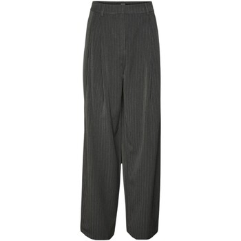 Løstsiddende bukser Vero Moda VMSILJE MW WIDE PINSTRIPE PANTS 10319718