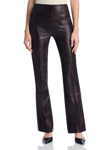 Lysse Textured Faux Leather Pants