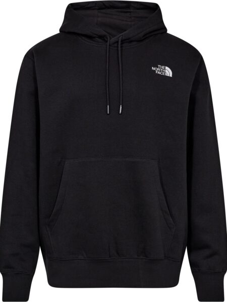 M Essential Relaxed Hoodie TNF Blac