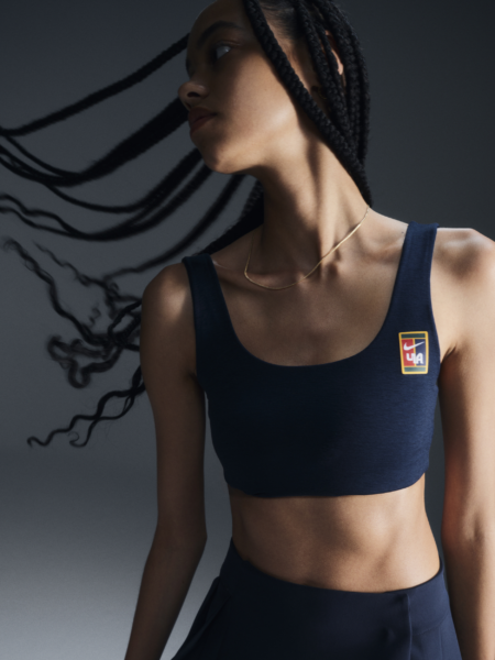 Nike Women by YOON-sports-bh med let støtte og let for til kvinder - blå