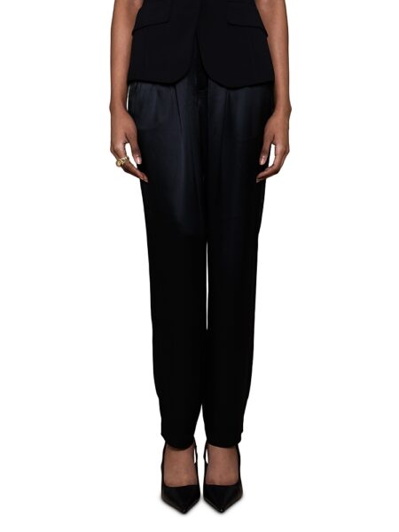 Nonchalant Label Layered Belted Pants