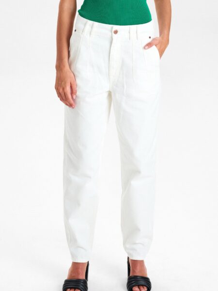 Nümph - NUSTORMY JEANS - NOOS - Bright White - 42 - Hvid - Pants