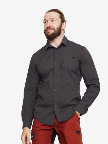 Preparation Stretch Shirt Herre Obsidian, Størrelse:2XL - Herre > Overdele > Skjorter Og Langærmede Trøjer