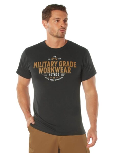 Rothco Military Grade Workwear T-Shirt Sort