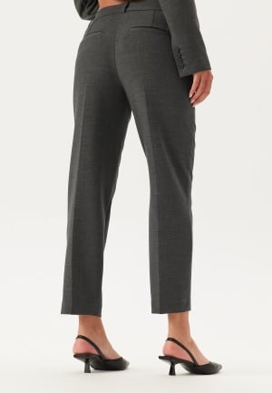 SELECTED FEMME Slfrita-ria Mw Crop Pant Dgm Dark Grey Melange Detail:melan 42