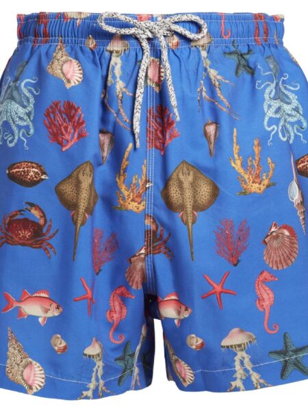 Simon Carter Cobalt Sealife Swimshorts - XXL/38