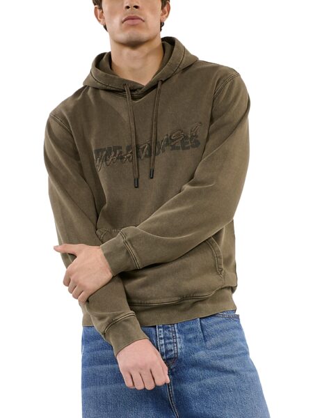 The Kooples What Is Cotton Printed Straight Fit Hoodie