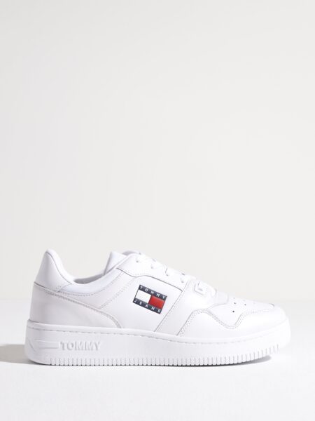 Tommy Jeans Tommy Jeans Retro Basket Ess Lave sneakers Hvid