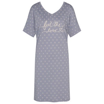 Triumph Lounge Me Cotton NDK SSL Nightdress Grå 44 Dame