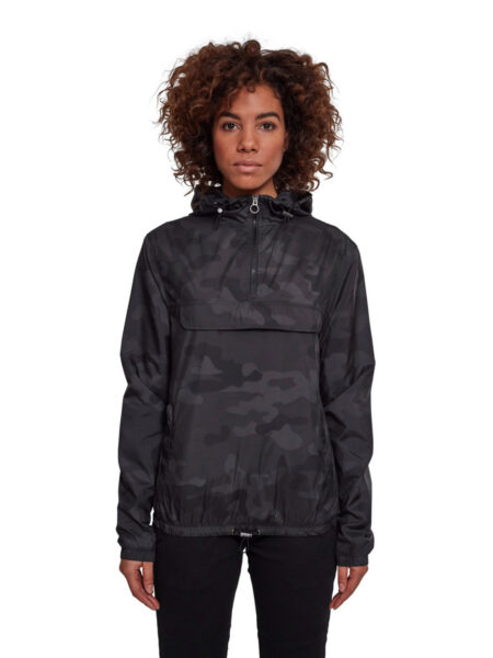 Urban Classics Camouflage Anorak Dark Camo